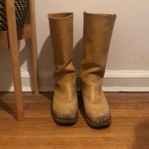 Frye vintage campus boots